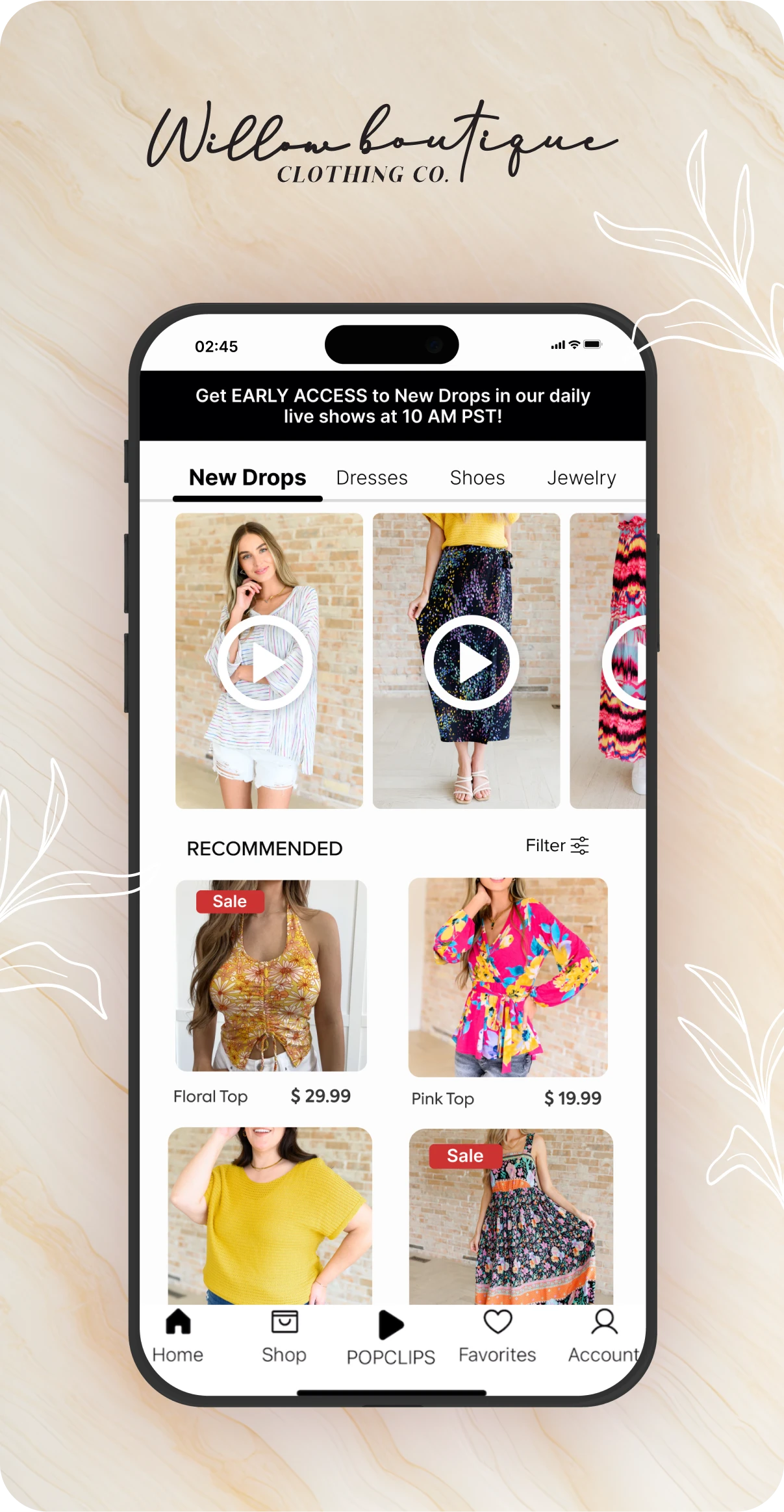 Willow Boutique CLOTHING CO.